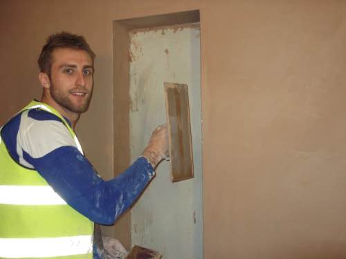 person from coventry plastering reveals on plastering course